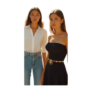 New Women's Gold Metal Elastic Waistband Safari Style Belt - Leopard Print Charm