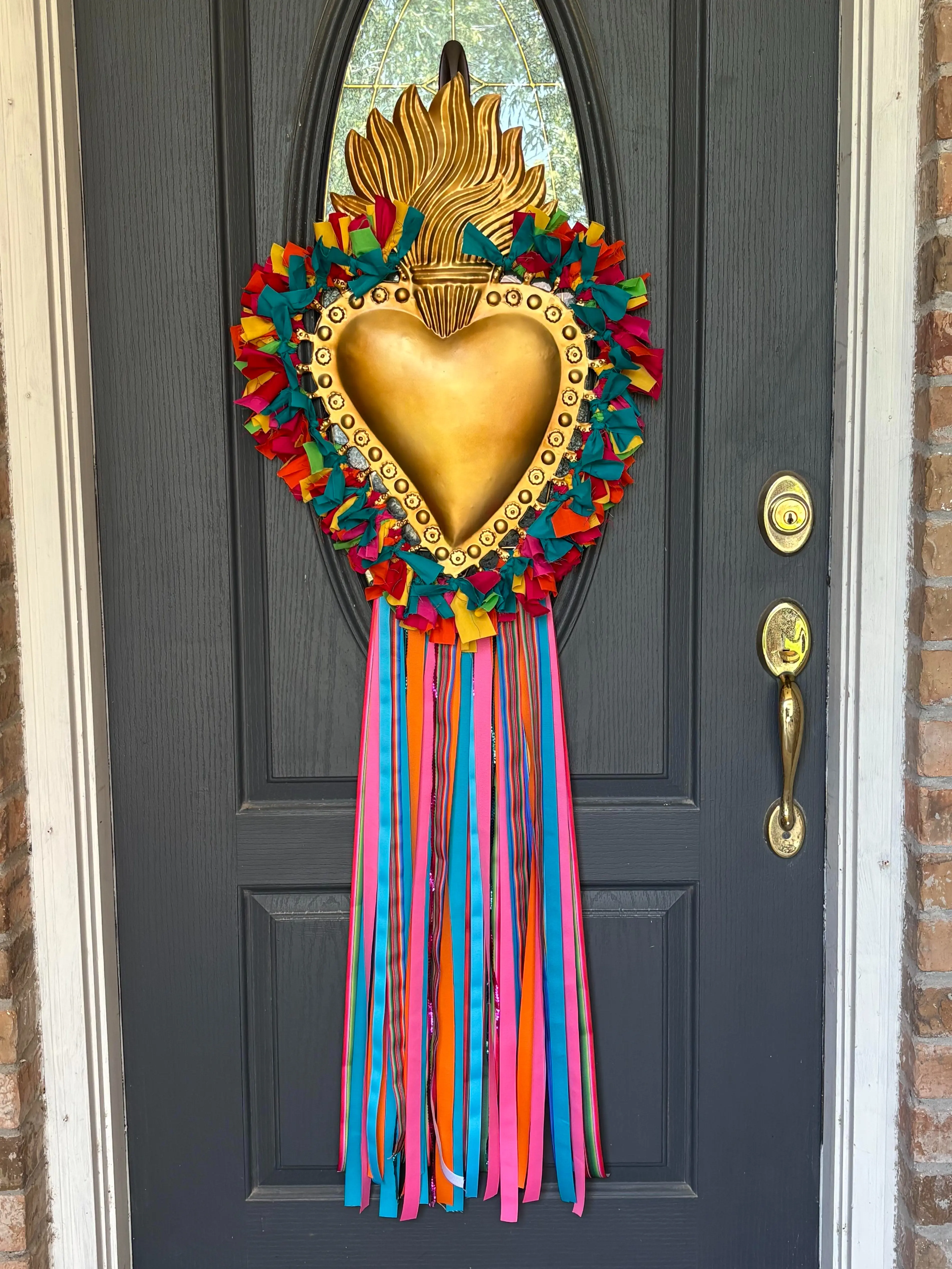 Fiesta XL Sacred Heart Wreath