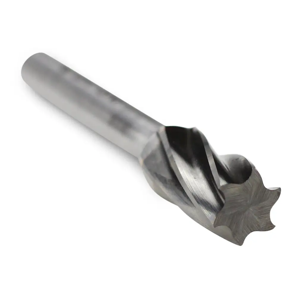 Cylinder Shape Carbide Burr, Aluma Cut - 1/4" Shank