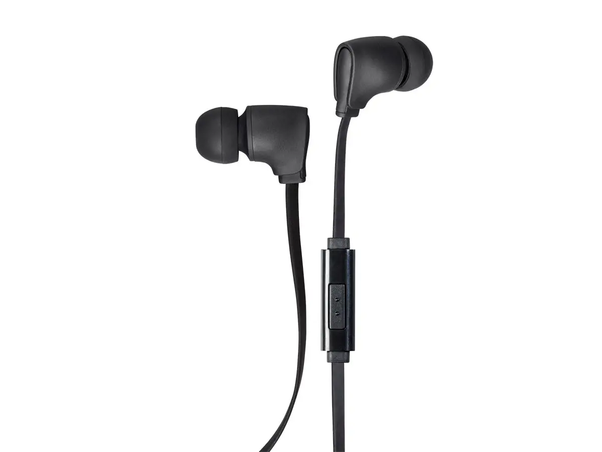 Monoprice 18591 Premium 3.5mm Wired Earbuds Headphones with Mic