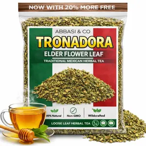 5oz Tronadora Retama Diabetina Esperanza Tacoma Stans Trumpet Yellow Elder Bells Flower Leaf IMPORTED FROM MEXICO