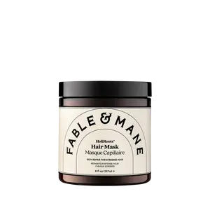 Fable & Mane Deep Moisture Repair Hair Mask, For Dry, Damaged Hair. Hydrating Haircare Cream Softens Hair with a Banana, Shea Butter & Coconut Blend