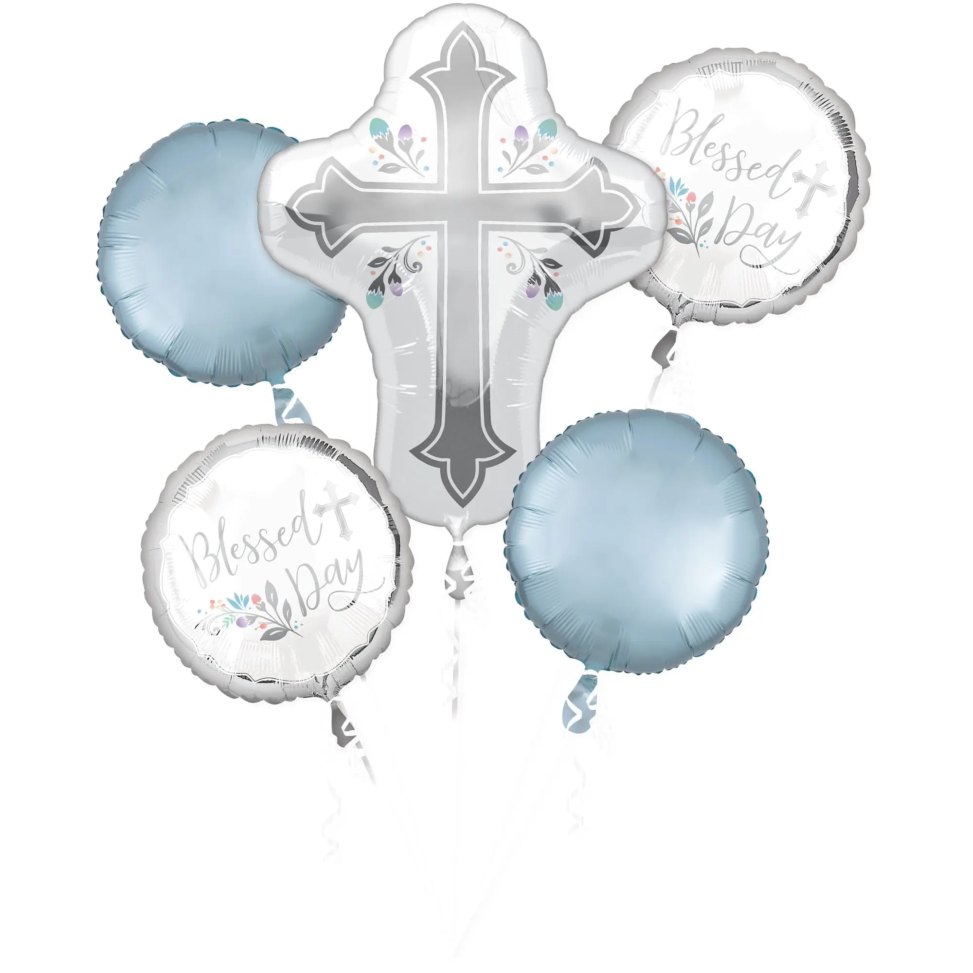 Sacred Celebration Metallic Balloon Bouquet