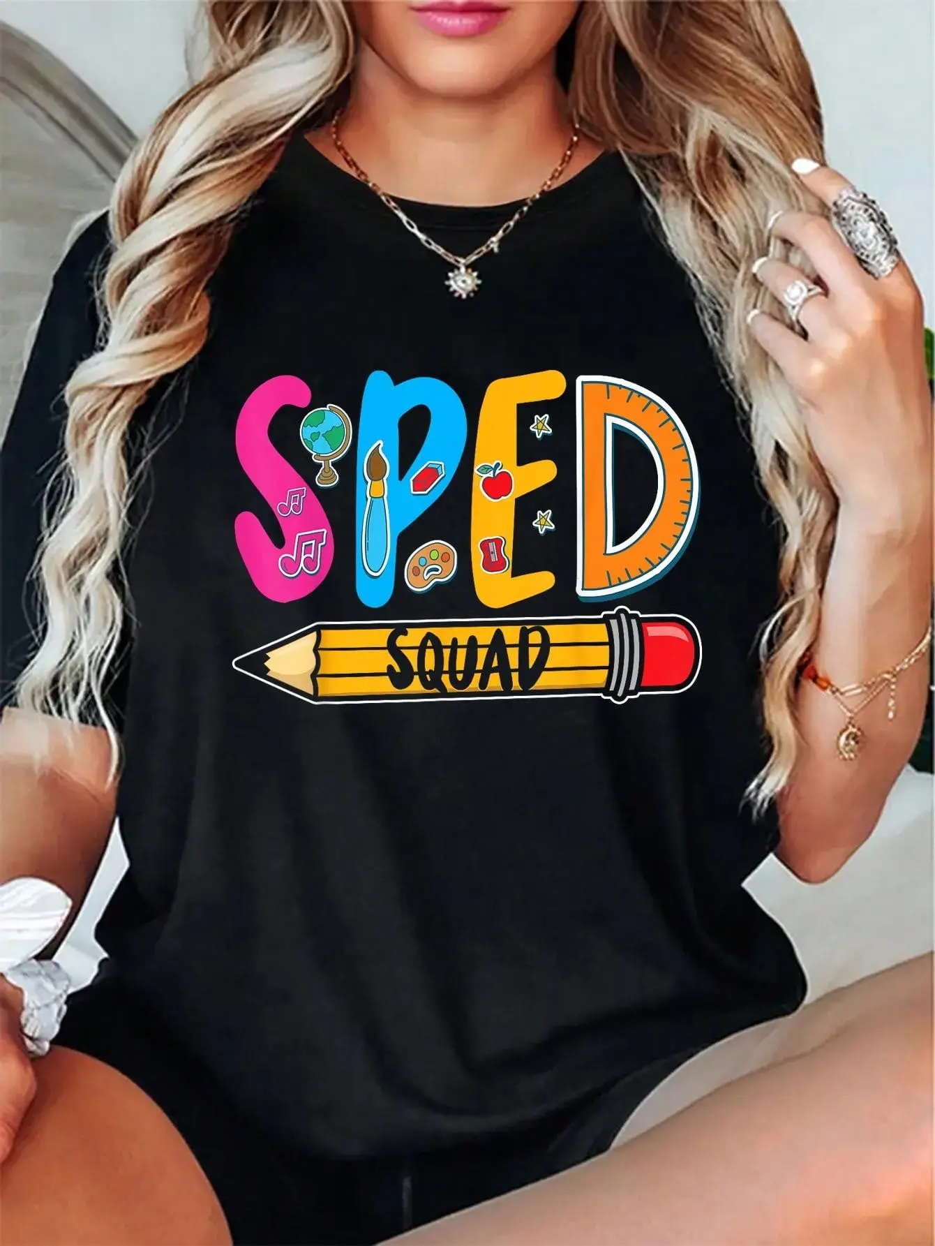 100% Cotton Special Education Teacher Sped SPED Teacher T-Shirt
