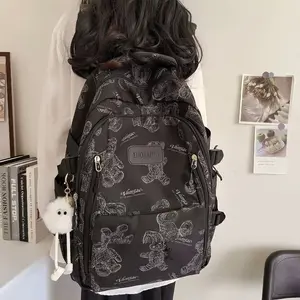 College Student Backpack, Spacious Laptop Bookbag for School & Commute, Includes Exclusive Elf Charm