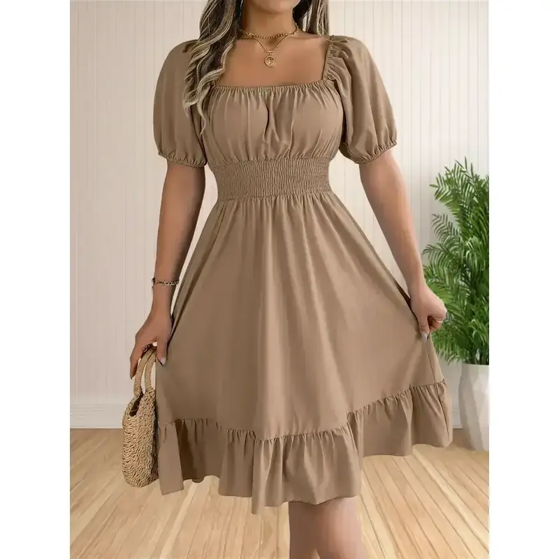 knee length dress - TikTok Shop