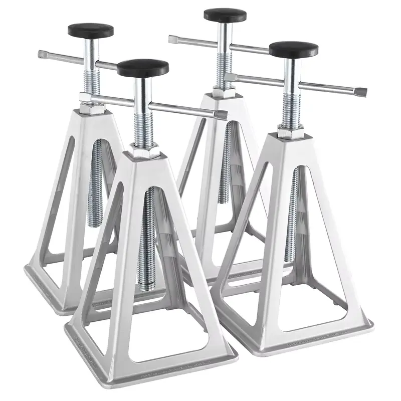 4 Pack RV Stabilizer Jack 6000 Lbs Aluminum RV Leveling Jack Stack Jacks for RV Travel Trailer Camper Single Screw Jack