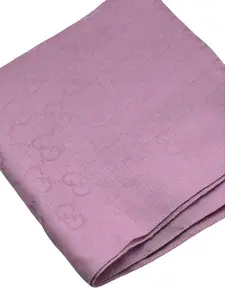 Pre-owned Louis Vuitton Silk Bag Accessories GUCCI GG Monogram Shawl