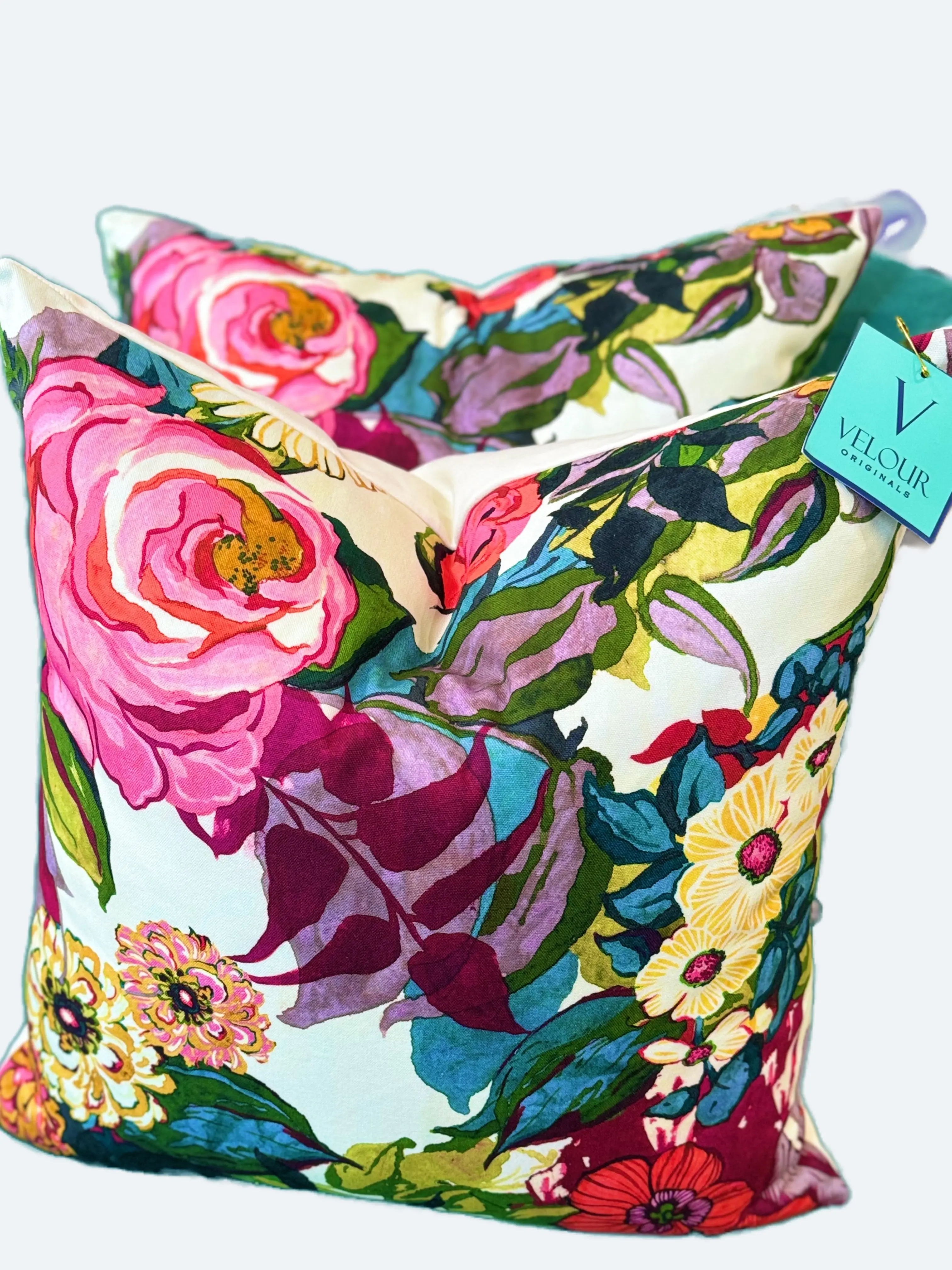 Fancy Garden Velvet Pillows