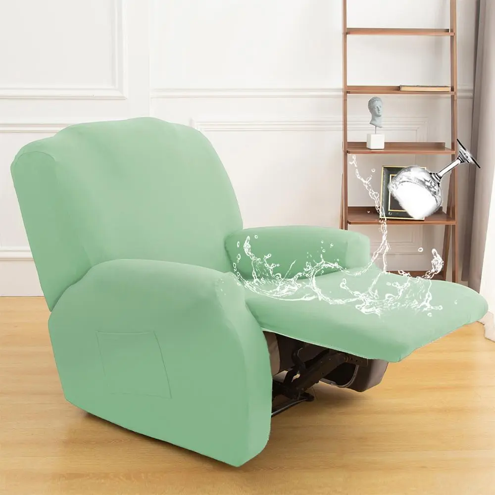 Solid Color Sofa Cover, 1 Set Waterproof Sofa Slipcover, Dustproof Sofa Protector for Living Room Home Dormitory Salon Hotel Decor, Couch Cover Waterproof