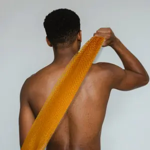 African Exfoliating Net Sponge, Ethically Sourced from Nigeria Bath Sponge Smooth Skin Bath Sponge Shower