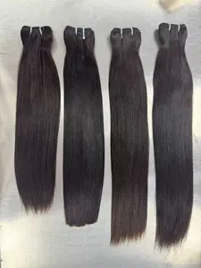 Real Human Hair Bundle SDD, 16 Inches, Natural Color, Vietnamese Real Hair, 95-105g Per Piece, Fashionable Hairstyle Accessory, Weft Hair Extensions