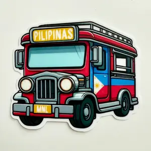 Philippine Jeepney Vinyl Sticker