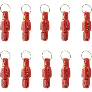 10 Pcs Heavy Tension Snap Release Clips for Weight Planer Board, Downriggers Outrigger Release Clips for Offshore Fishing