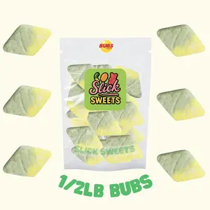 Bubs 1/2lb Tutti Frutti Swedish Foamy Soft Candy Rombs Classic Nostalgic Treats Sweet Delight Sour Tutti Frutti Flavor Fruit