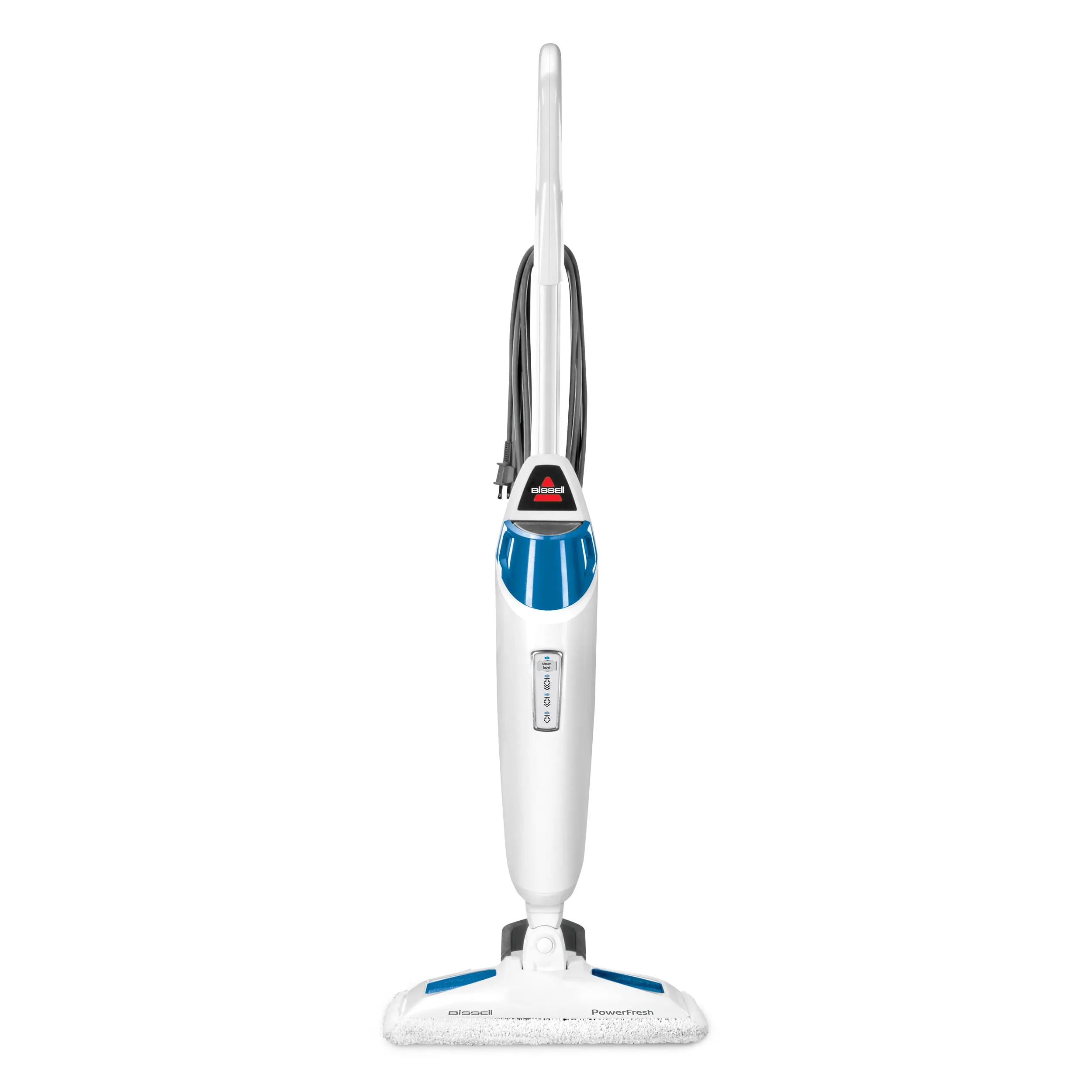 BISSELL PowerFresh Corded Electric Upright Steam Mop for Sealed Hard Floors - Easy Scrubber, SmartSet Steam Control, Removable Water Tank, Model 19405