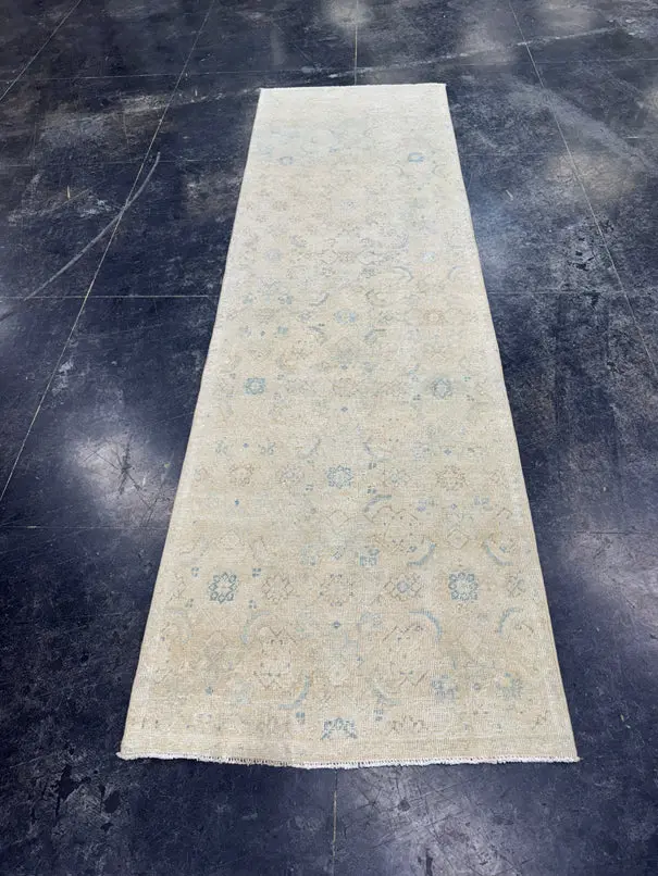 Turkish Vintage Runner Rug 3' x 10' #24445