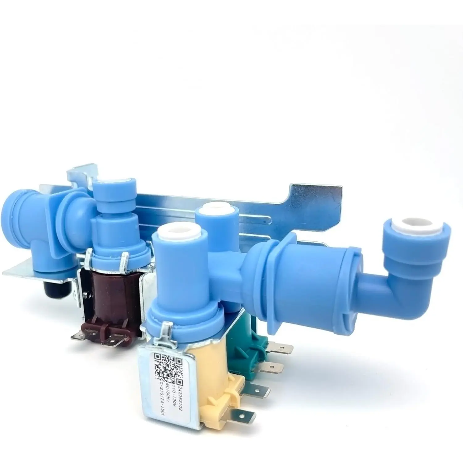 Universal Replacement Refrigerator Water Inlet Valve - Fits Frigidaire, Kenmore, Electrolux, Crosley Models; Beverage Refrigerator Replacement Part 242252702, 240531101, AP5671757, PS7784018, 241734301