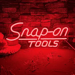 Snap-on Tools Neon Sign, USB Powered Neon Sign, Home Decor Wall Art Neon Sign, Neon Business Personalized Minimalist Neon Sign, Led Signs