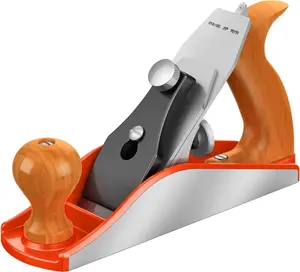 No.4 10"  Planer, Hand Planer for Woodworking, Professional Smoothing Plane for Trimming, Craft - Hand Plane with Ductile Iron , Adjustable  Depth