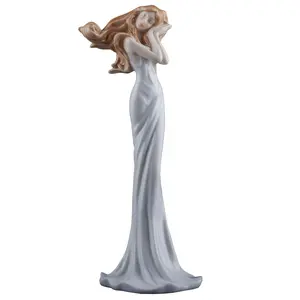 Beautiful Dreamer Porcelain Figurine – Elegant Feminine Statue