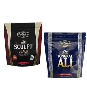 SCULPT BLACK Café Premium con Extracto Natural de Tongkat Ali – Sabor Intenso Coffee Taffy