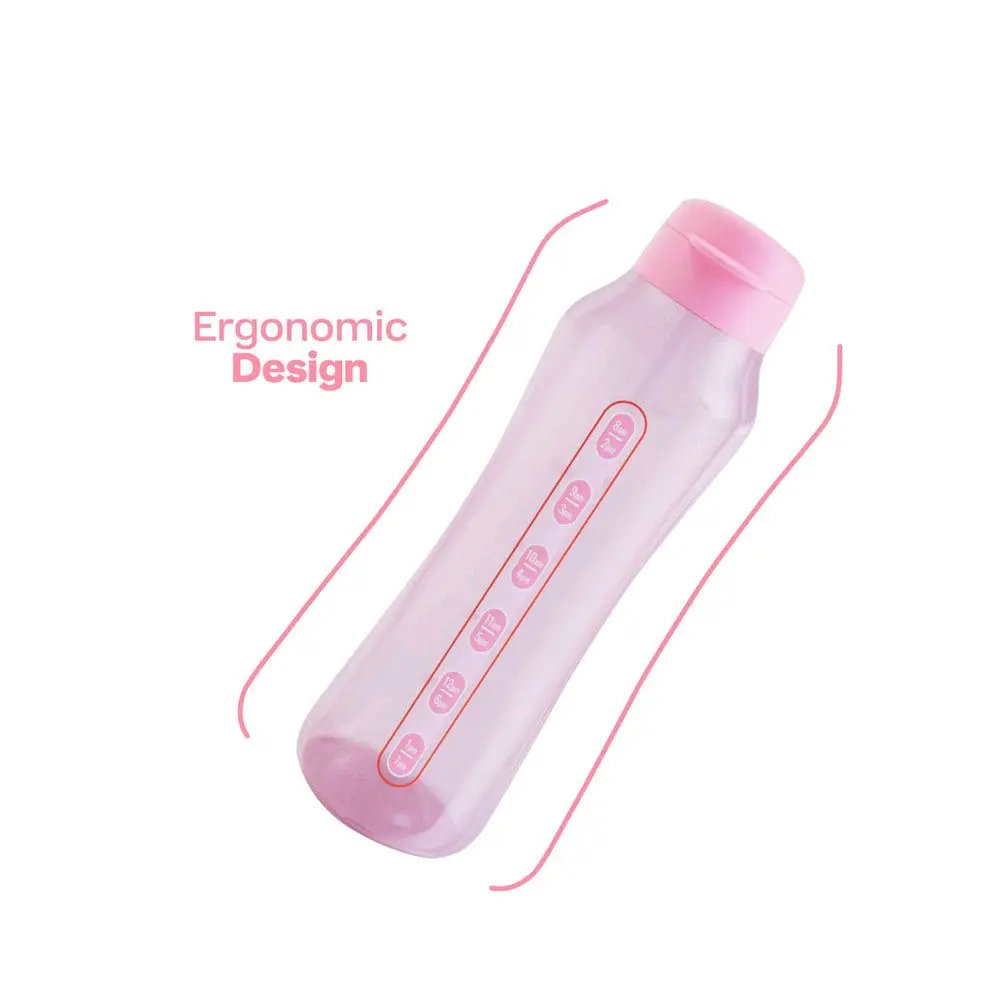 Tupperware AquaVibe Water Bottle 40 oz 1.2 L Pink Portable Reusable Leak-Proof Design for Daily Use