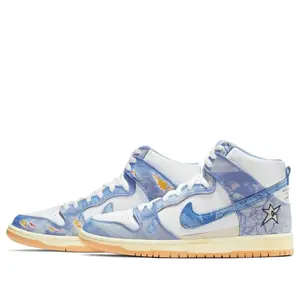 Nike SB Dunk High 'White Dark Sulfur Coconut Milk' CV1677-100