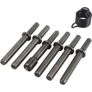 7 count  Heavy Duty Smoothing Pneumatic Air Rivet Hammer Tools Kit