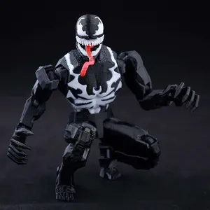 Venom Spider-Man Lucky13 Dummy13 Action Figures - 3D Printed T13 Multi-Jointed Shapeshift Mannequin Anime Collectible Toys