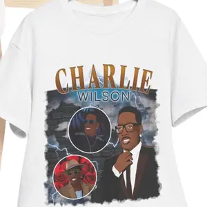 Charlie Wilson R&B Music Lover T-Shirt Unisex Short Sleeve Shirt For Music Festival