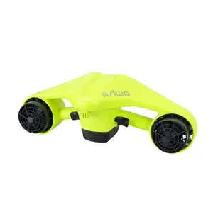 Asiwo Underwater Scooter, Sea Scooter Dual Motors with Action Camera Mount for Kids/Adults, Water Scooter 40M Waterproof for Scuba Diving Snorkeling Pool Sea Adventures