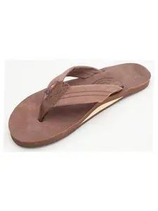 Rainbow Sandals Single Layer Premier Leather with Arch Support (Womens) - Expresso