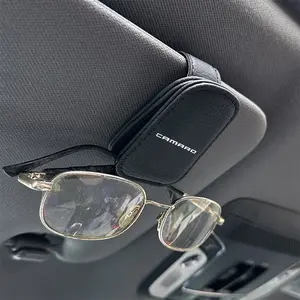 Chevrolet Camaro Car Sunglasses Holder, Excellent Storage Solution, Holds Sunglasses and Cards, 1 Piece, Ideal for Car Organization, Car Organizer, Car Accessories