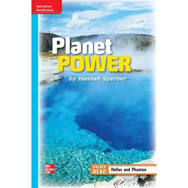 USED-Reading Wonders Leveled Reader Planet Power: On-Level Unit 6 Week 3 Grade 4 by DONALD BEAR (Spiral-bound)