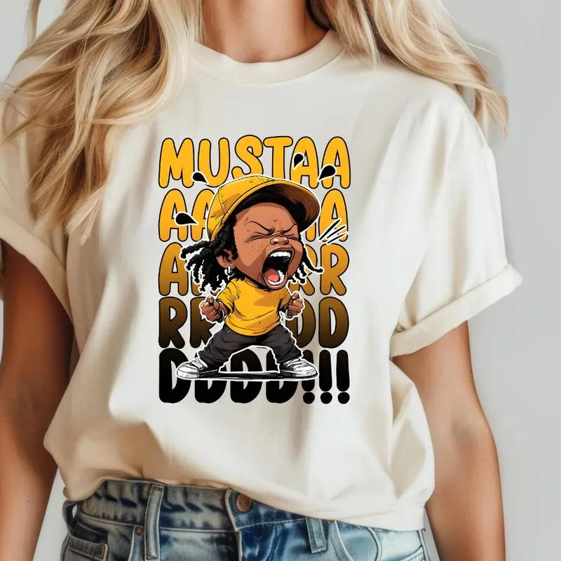 Mustarrrrrrrd T-Shirt, Trending Graphic tee Shirt, Casual Gift Shirt - Casual Short Sleeve T-Shirt for Men and Women - Soft Cotton Comfortable Everyday Wear