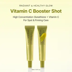 [Mother's Day Special Offer]2PC Vitamin C Booster Shot, Pure Vitamin C + Glutathione for Bright, Healthy Skin Glow, 1.01 fl oz