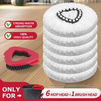 6mop+1brush(only fits O-cedar one tank old style)