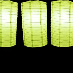 8" Light Lime Cylinder Paper Lantern 8" Light Lime Cylinder Paper Lantern