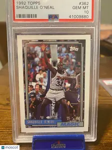 1992 Topps Shaquille O'Neal #362 PSA Gem 10