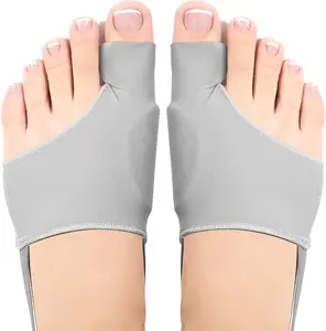 Corrector for Women & Men – 1 Pair Big Toe Straightener with Soft Gel Pads, Comfortable Toe Separator for All-Day Wear, Bunion Relief for Hallux Valgus, Washable, Fit Left & Right Foot