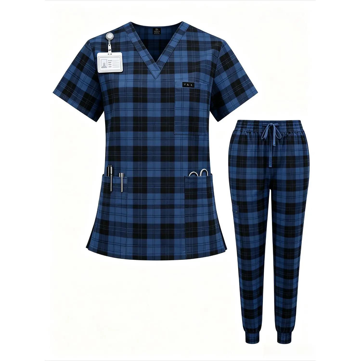 Unisex Surgical Scrubs, Nurse Accessories, Veterinary Clinic Attire, Dental Hospital Workwear, Nursing Uniform Sets