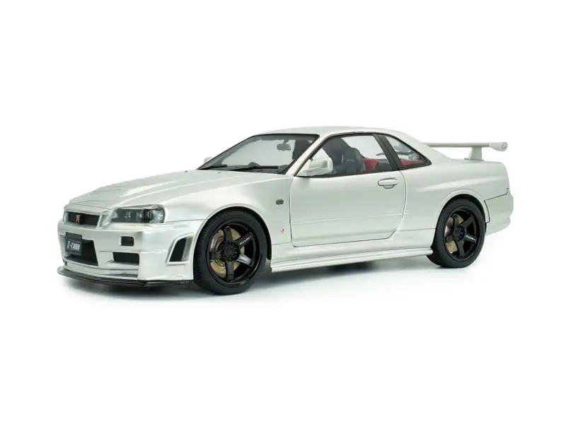 1:18 Scale 1999 Nissan Skyline GT-R (BNR34) Diecast Car Model with Nismo Parts - Solido S1804312, Car Models