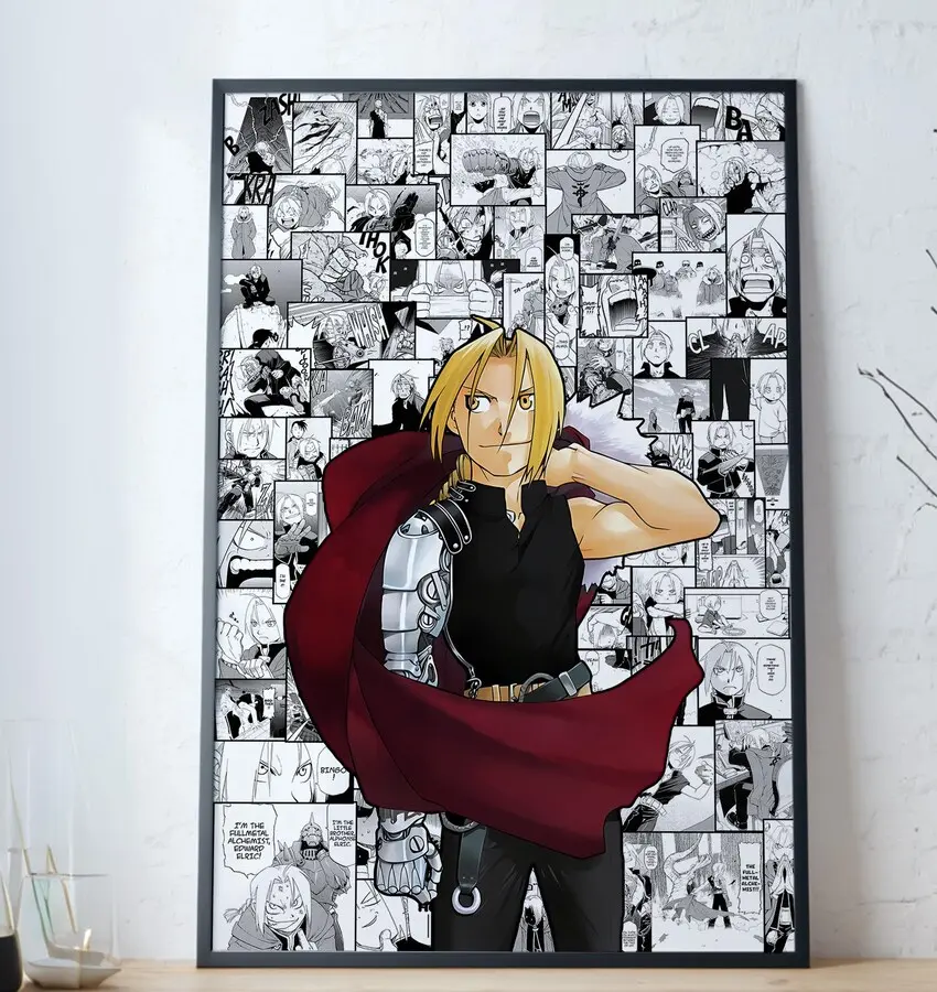 FMA poster, Anime poster, Edward,