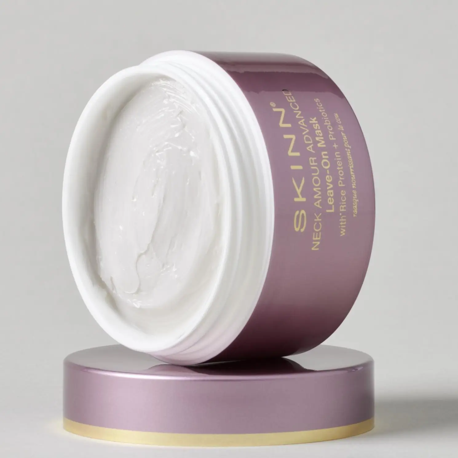 SKINN Cosmetics Neck Amour Advanced Leave-On Mask - Anti-Aging Neck Treatment with White Truffle & Probiotics for Firmer Skin