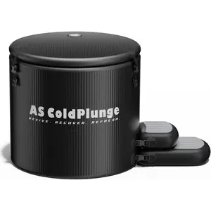 Inflatable Ice Bath Tub — 120 Gallon with Lid