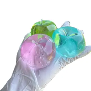 Glossy Apple Squishy, Slow Rebound Toy, Stress Relief, Fidget Toy, Anxiety Relief, Decompression Toy, Portable Relax Toy, Gift for Friends