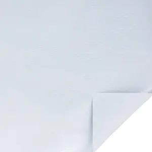 30" x 10' Wrapping Paper | Metallic Silver Textured
