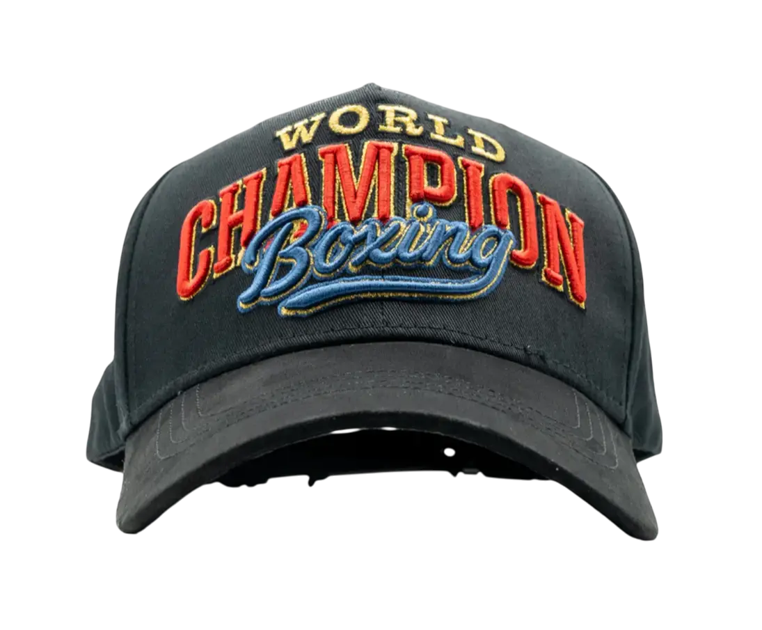 DANDY HATS COLLAB CANELO ALVAREZ "WBC" BLACK SNAPBACK HAT DANWBC BLK