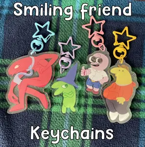 Smiling Friend Keychains